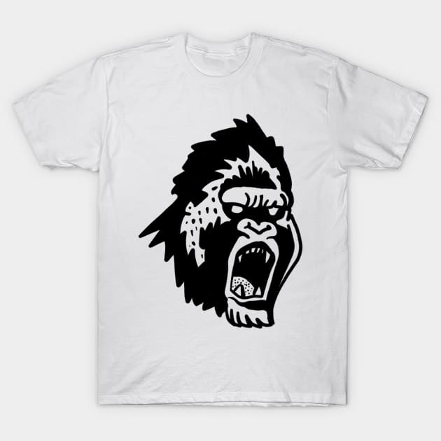 Gorilla T-Shirt by Uglyblacksheep